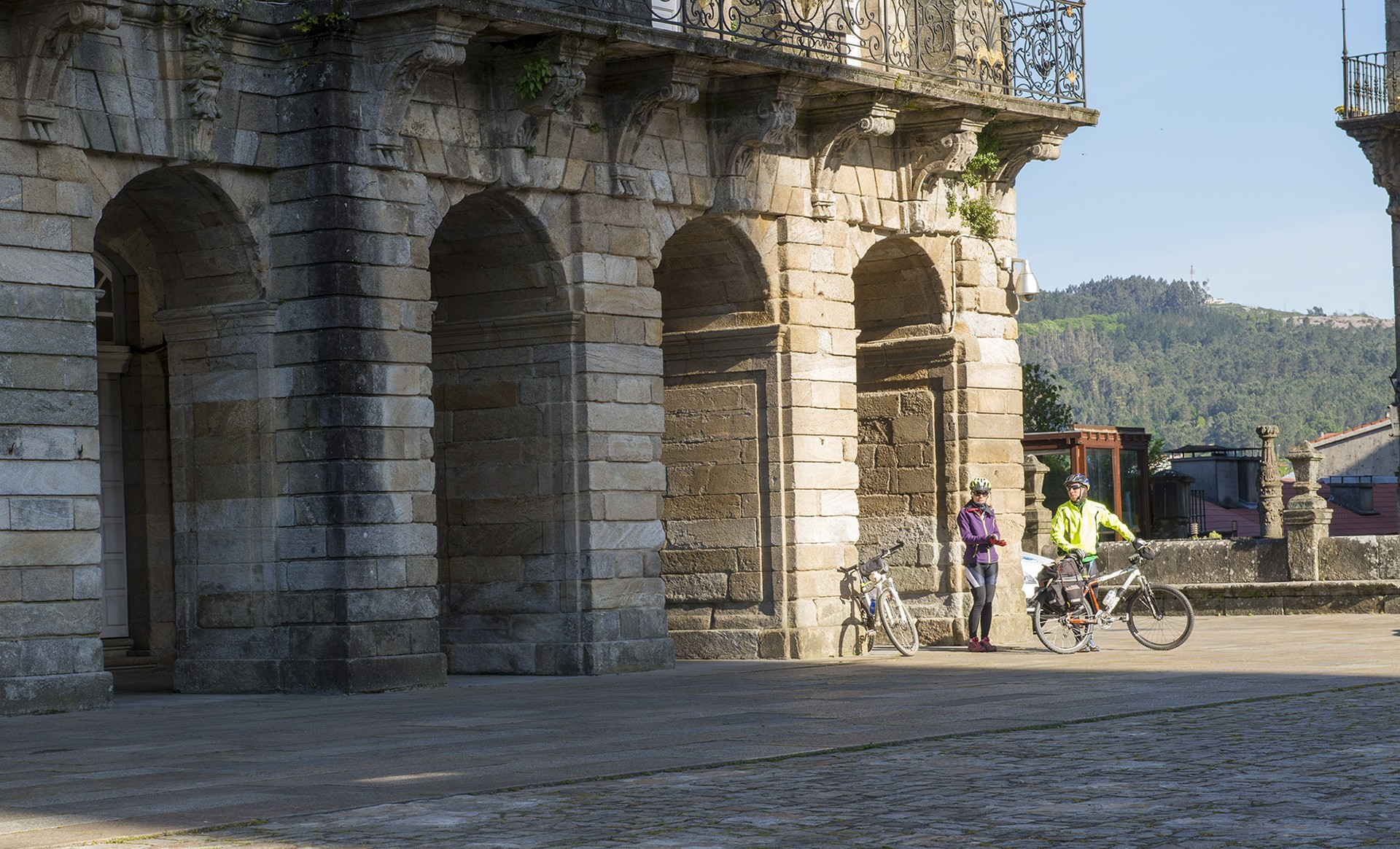 Peregrinos en Santiago